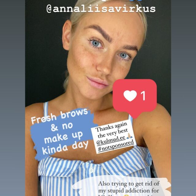 Südamest tänud @annaliisavirkus ! Sa tõesti ei vaja mingit filtrit , oled särav nii väljast kuid eriliselt veel seest ! ❤️